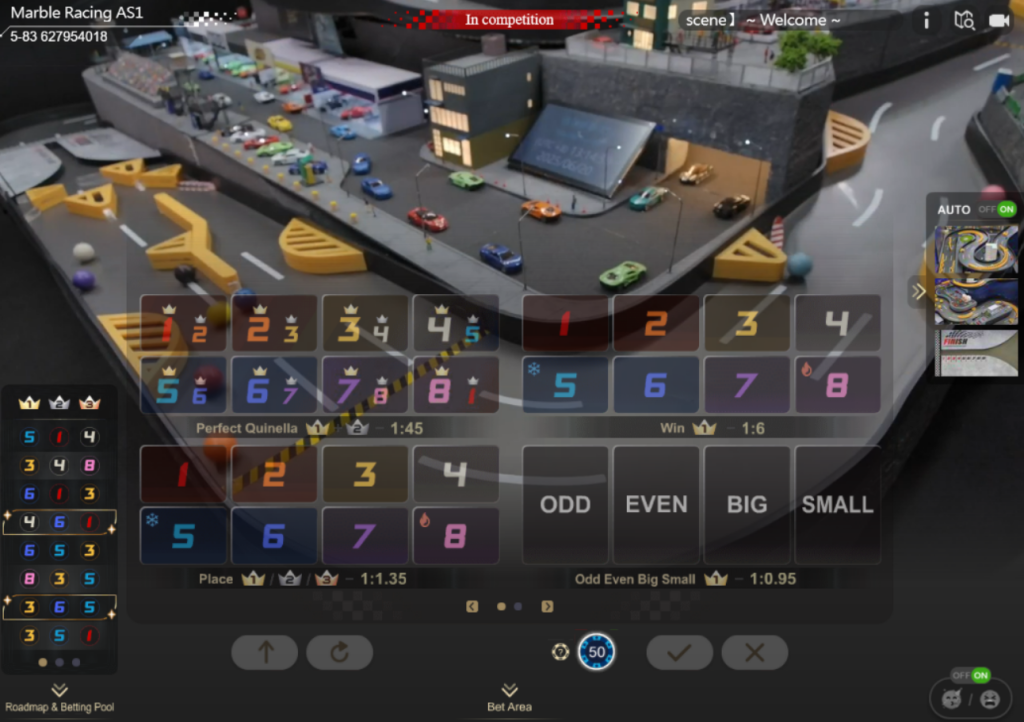 bbin casino marble racing betting