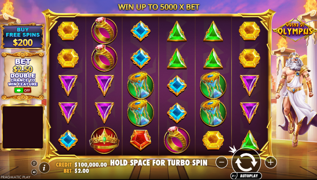 pragmatic play gates of olympus slot
